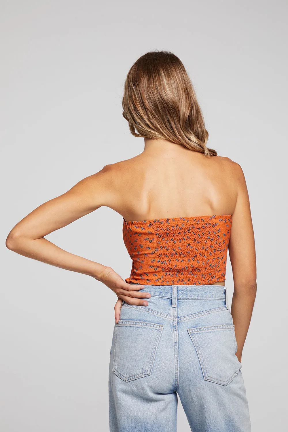 Pier Crop Top - Tigerlily