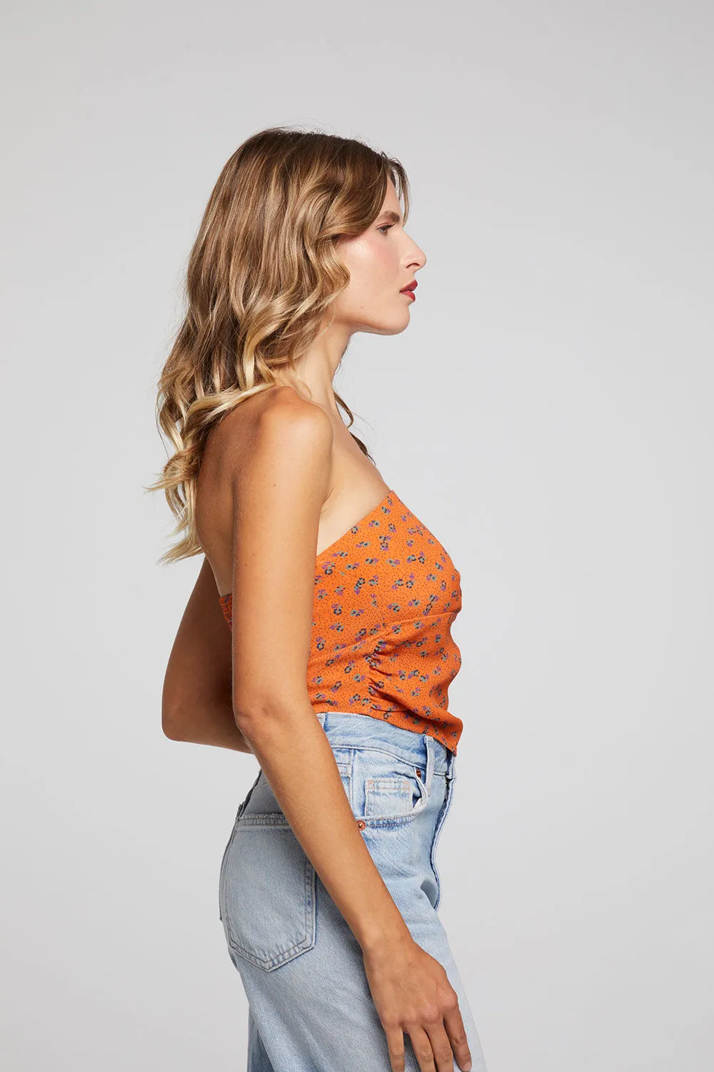 Pier Crop Top - Tigerlily