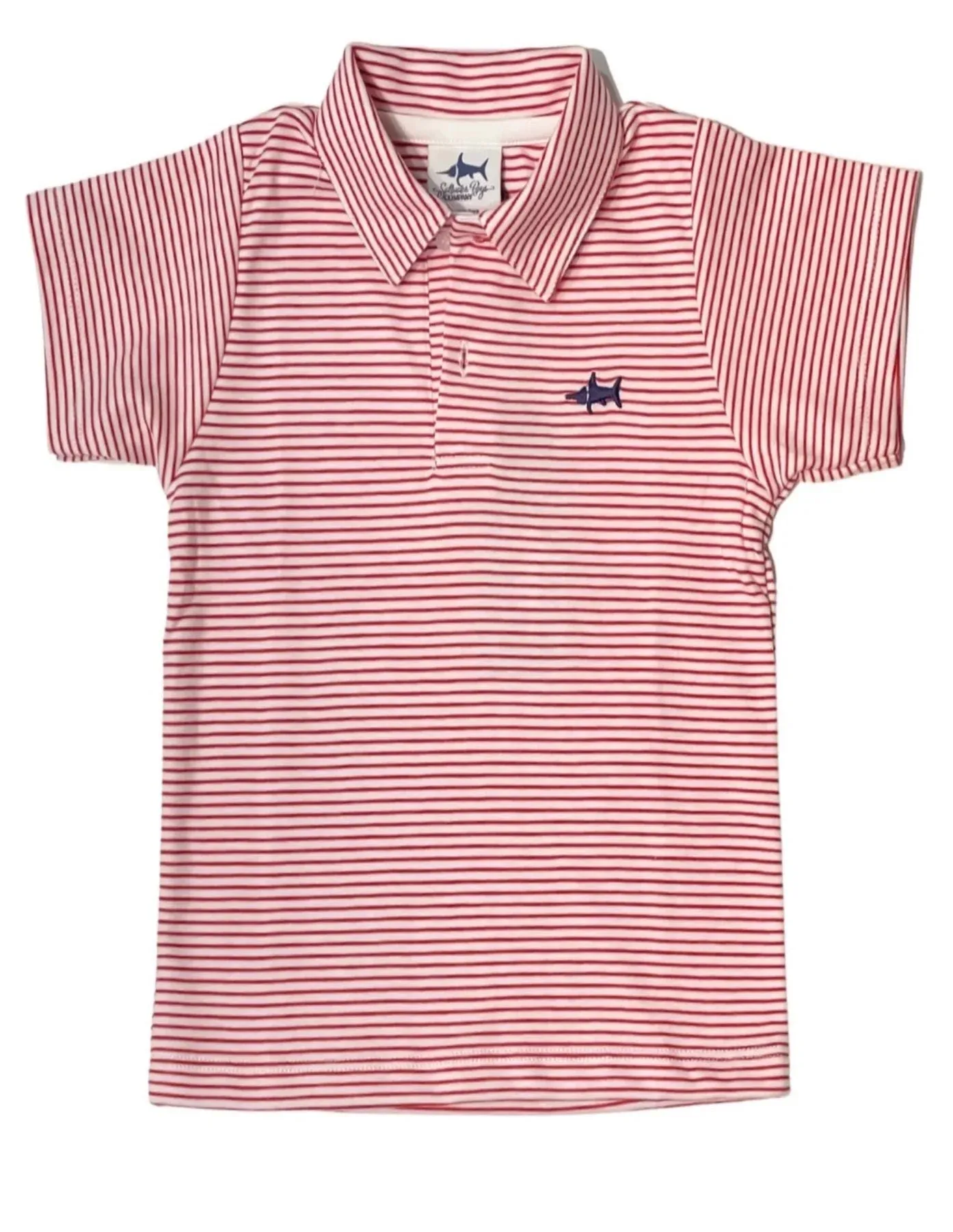 Saltwater Boys- Signature Pima Polo