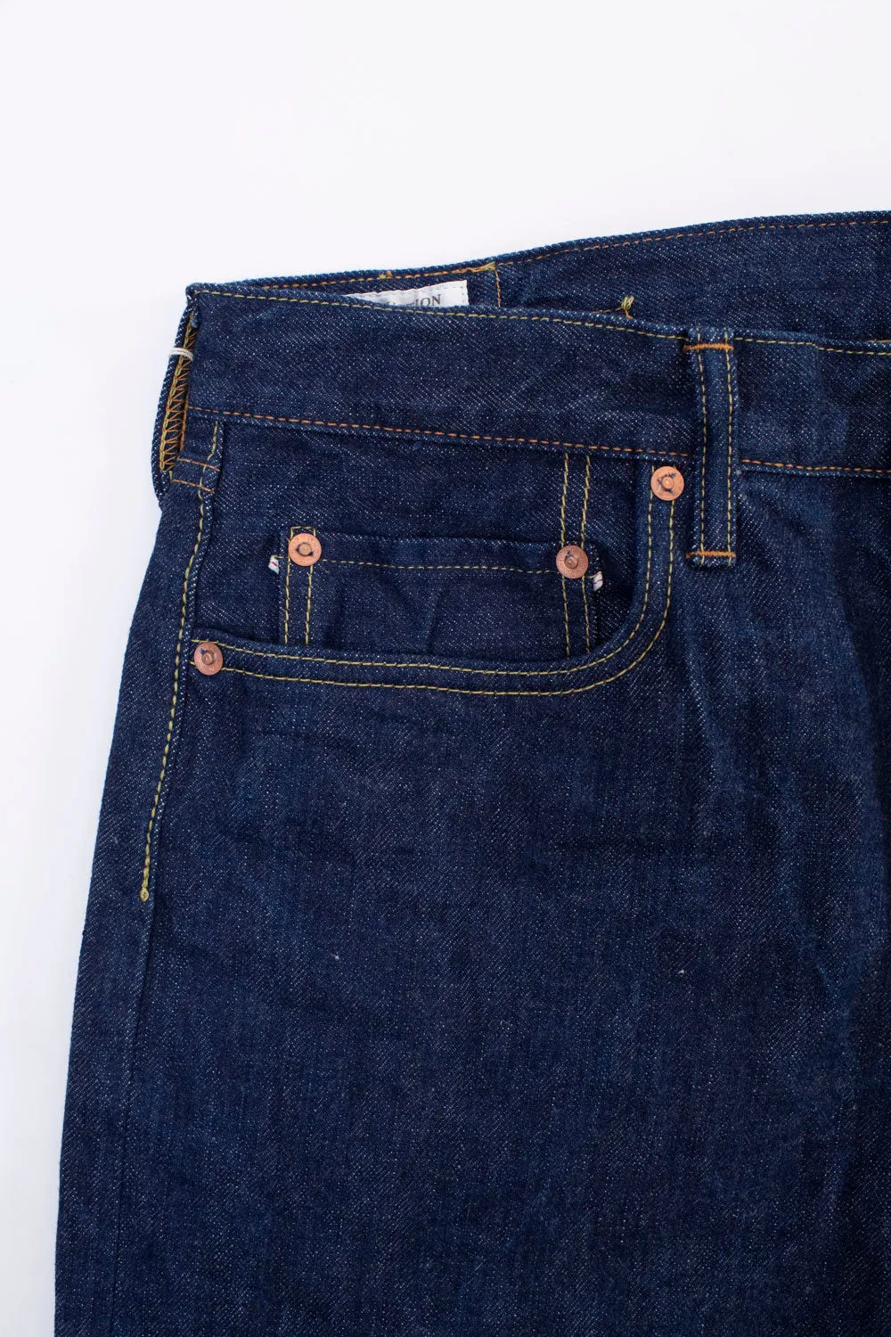 SD-D01S - 15oz "The Origin" Selvedge Jeans Regular Straight - Natural Indigo O/W