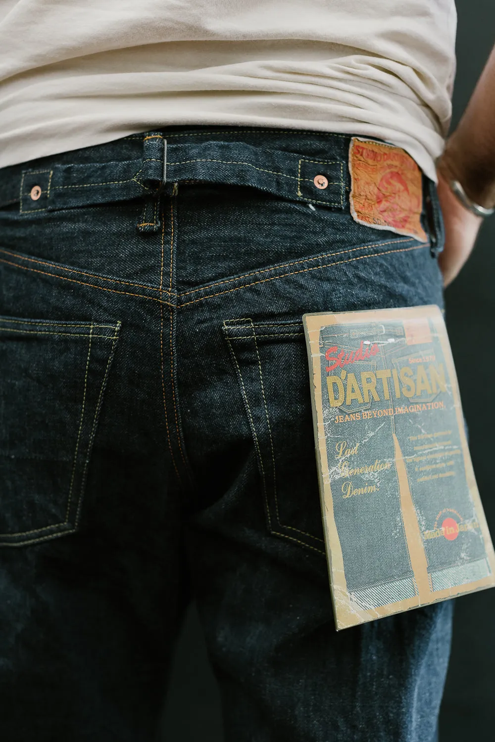 SD-D01S - 15oz "The Origin" Selvedge Jeans Regular Straight - Natural Indigo O/W