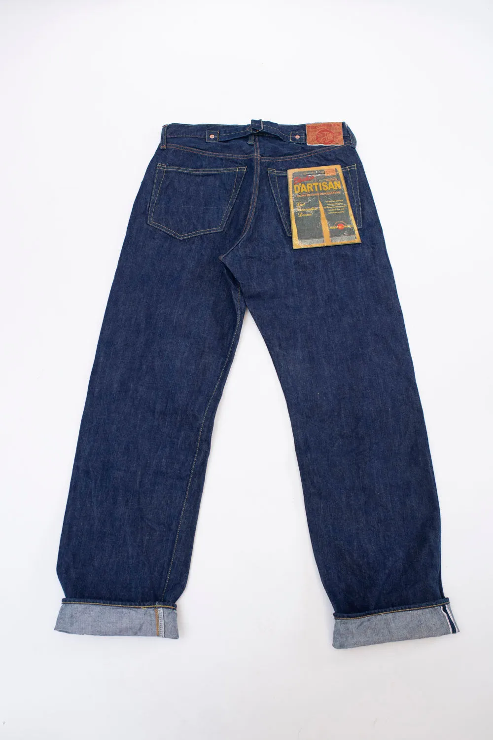 SD-D01S - 15oz "The Origin" Selvedge Jeans Regular Straight - Natural Indigo O/W