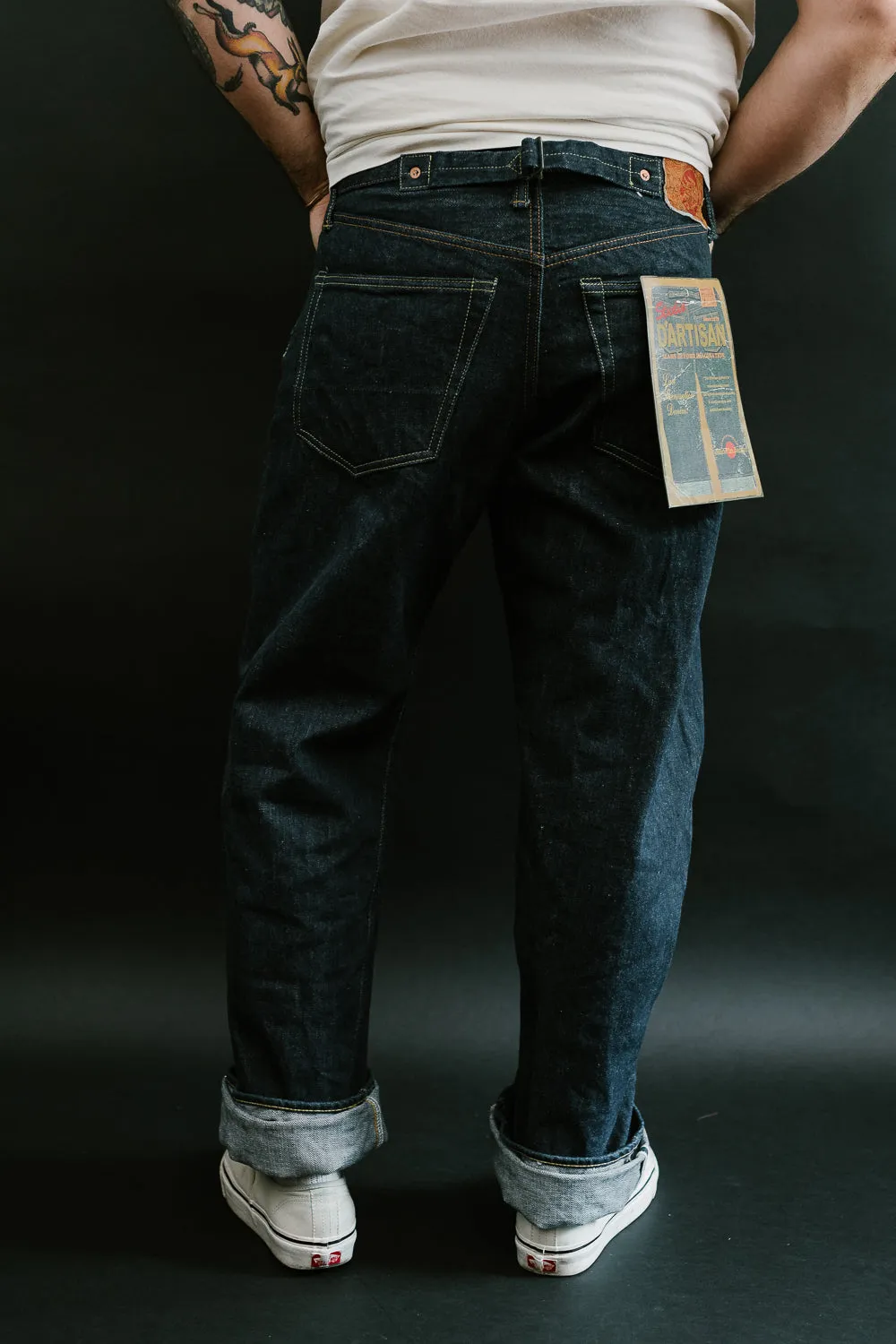 SD-D01S - 15oz "The Origin" Selvedge Jeans Regular Straight - Natural Indigo O/W