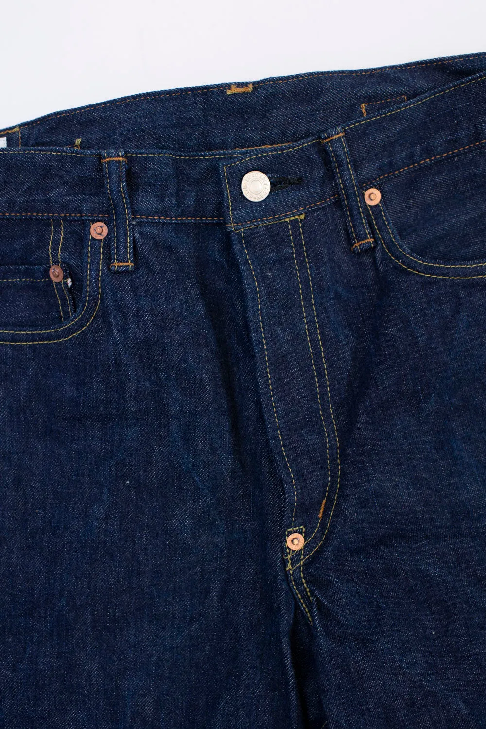 SD-D01S - 15oz "The Origin" Selvedge Jeans Regular Straight - Natural Indigo O/W