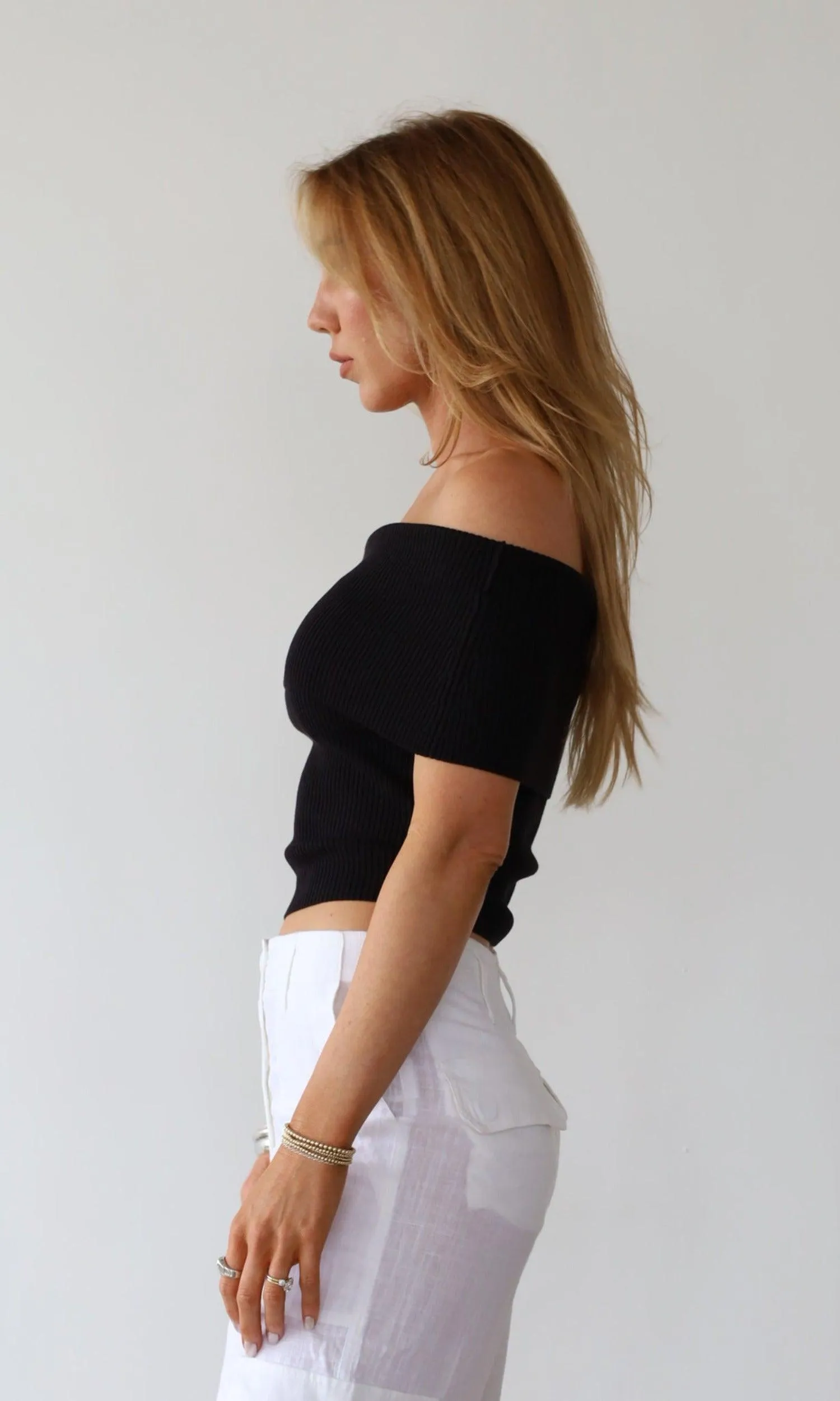 She's Spoiled Crop Top - FINAL SALE