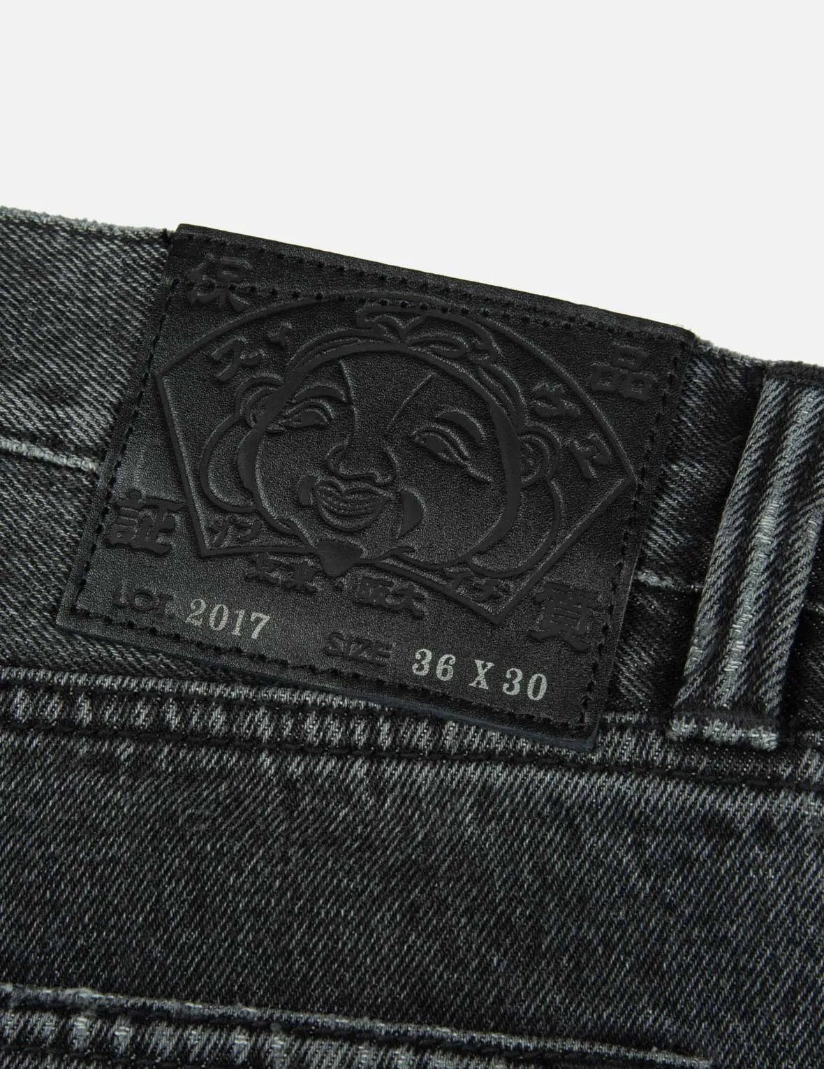 Skull Embroidery Daicock Baggy Jeans