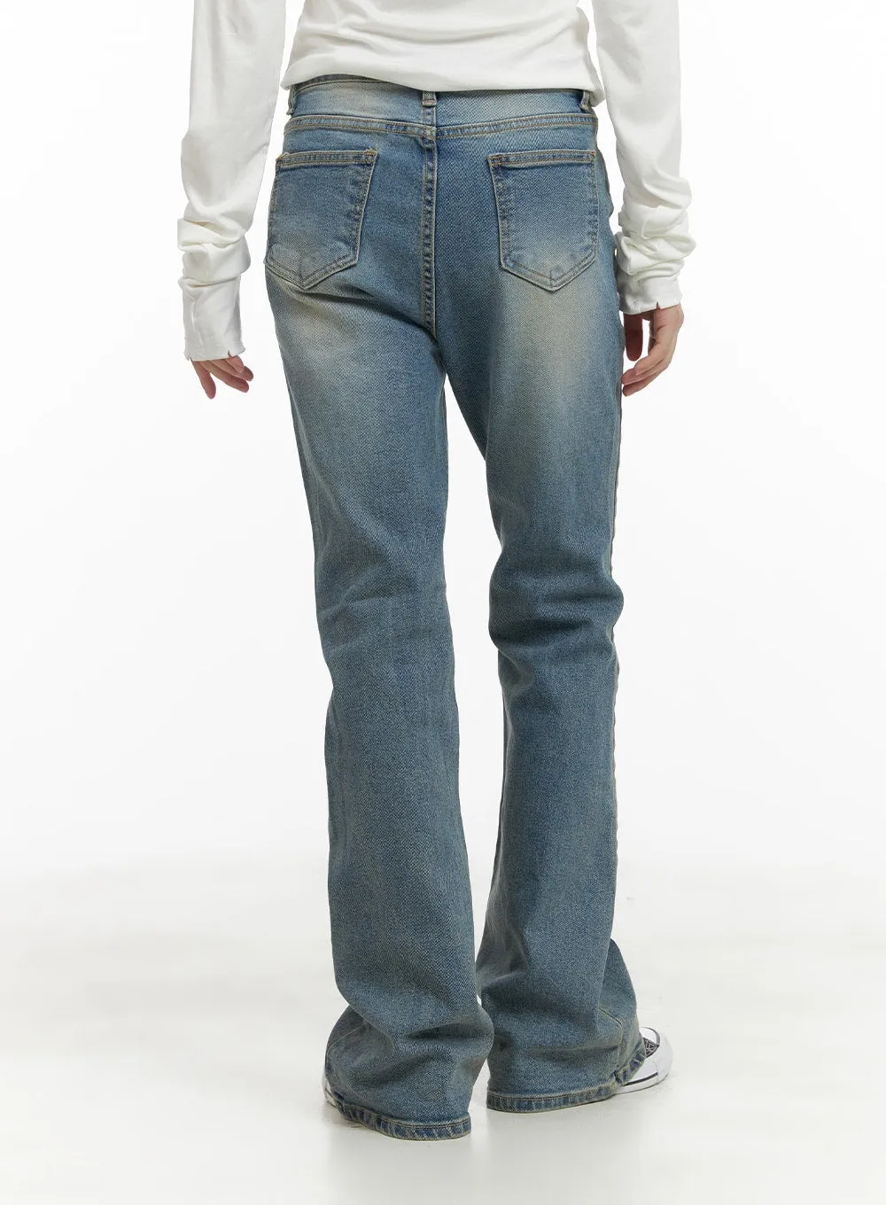 Slim Fit Bootcut Jeans CA419