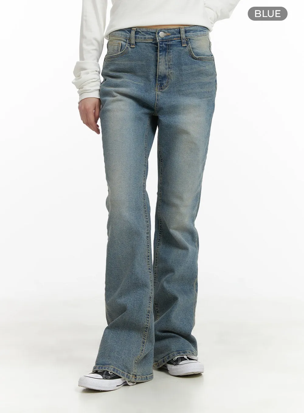 Slim Fit Bootcut Jeans CA419