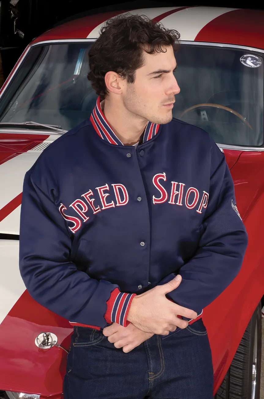 Speed Shop 55 Baseball Jacket