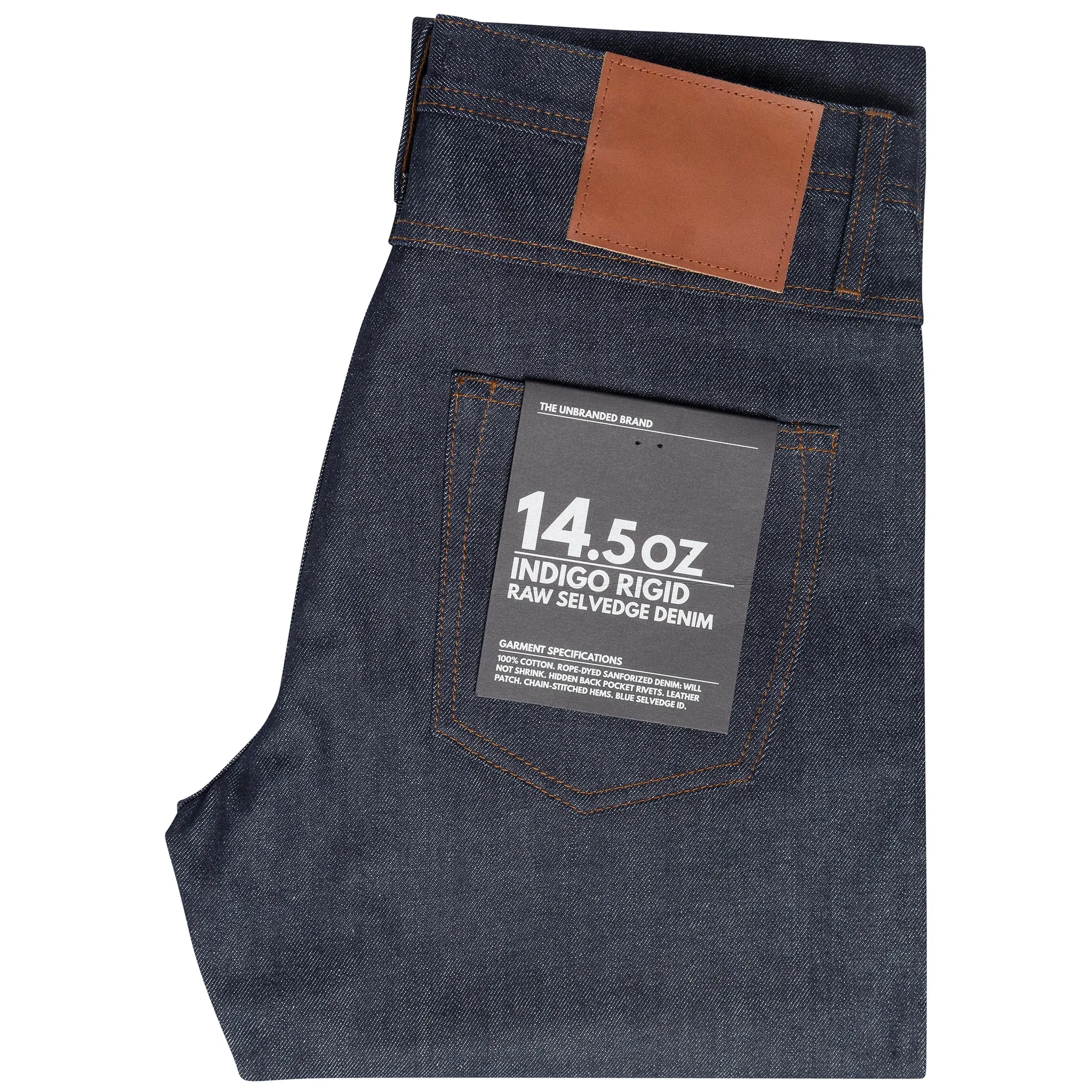 UB301 Straight Fit - 14.5oz Indigo Selvedge Denim