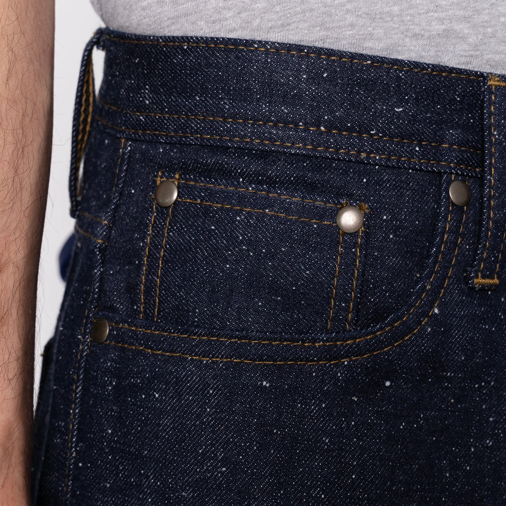 UB343 Straight  Fit - 18oz Neppy Selvedge