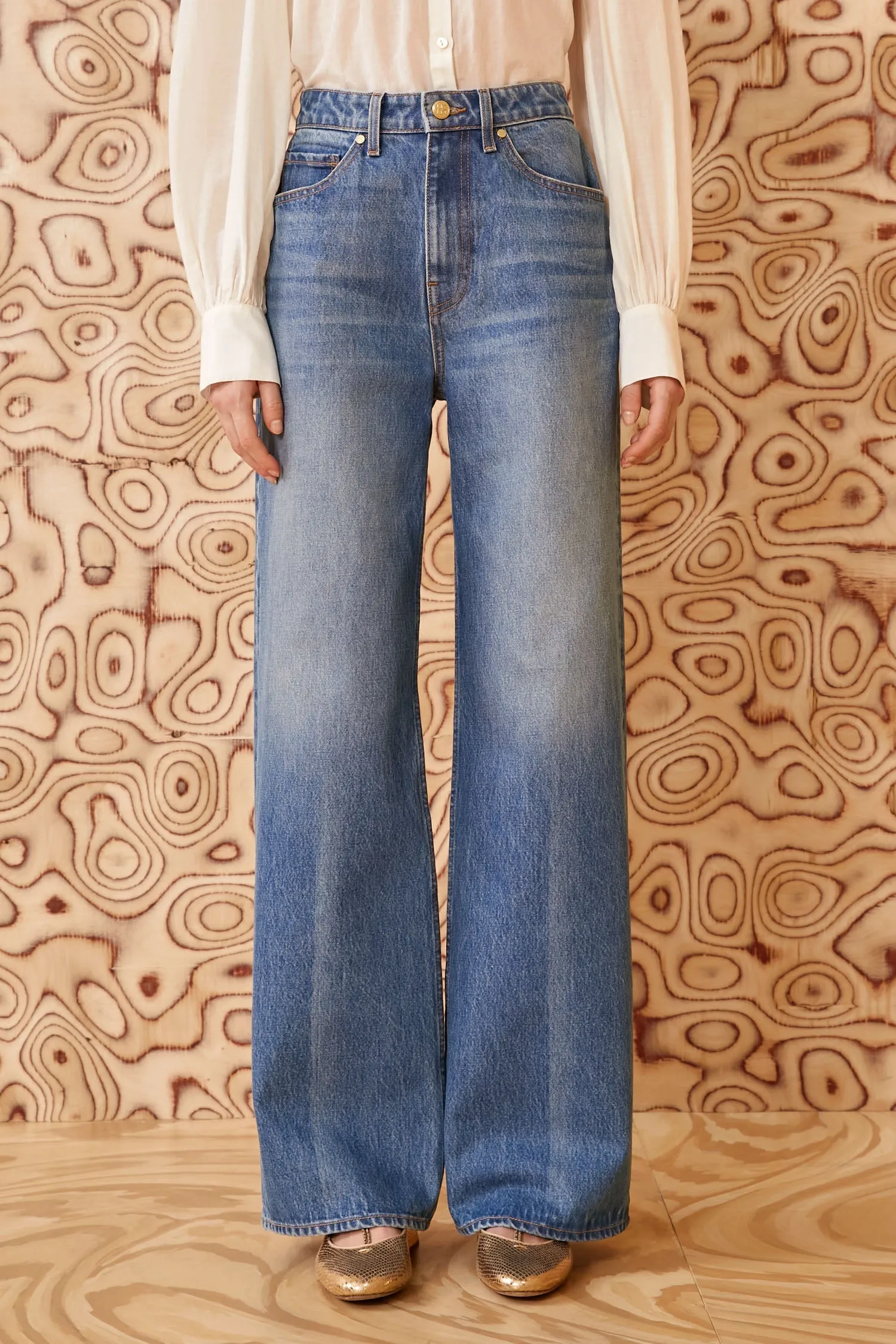 Ulla Johnson - Willow Denim Jeans in Medium Indigo