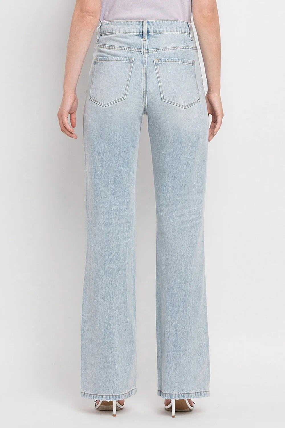 Vervet by Flying Monkey 90'S Vintage Super High Rise Flare Jeans - ONLINE ONLY - 7-10 DAY SHIPPING