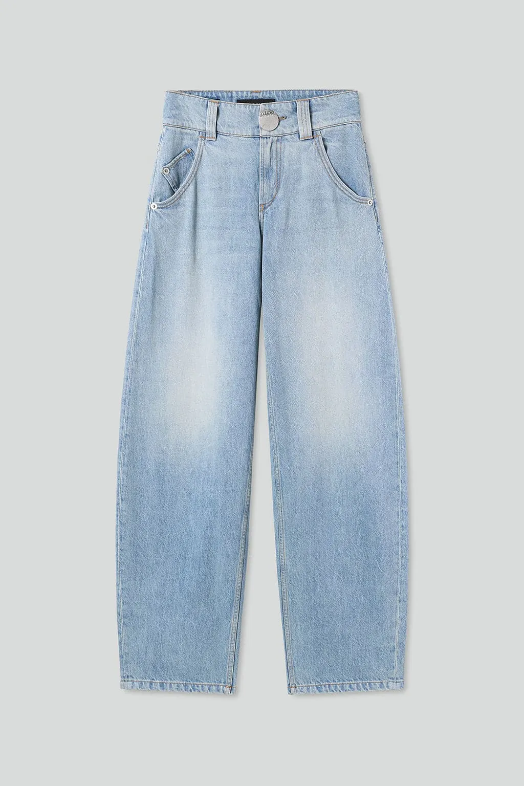 Vintage Washed Low Rise Jeans