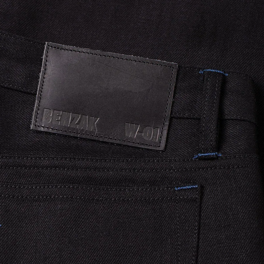 W-01 STRAIGHT 13 oz. black selvedge