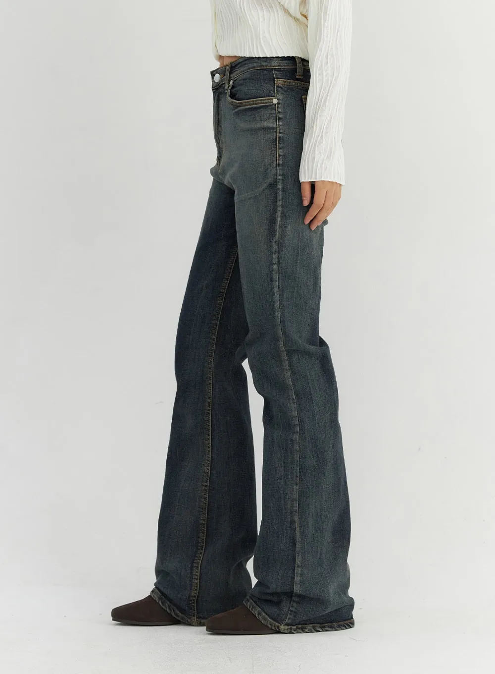 Wash Bootcut Jeans CO306